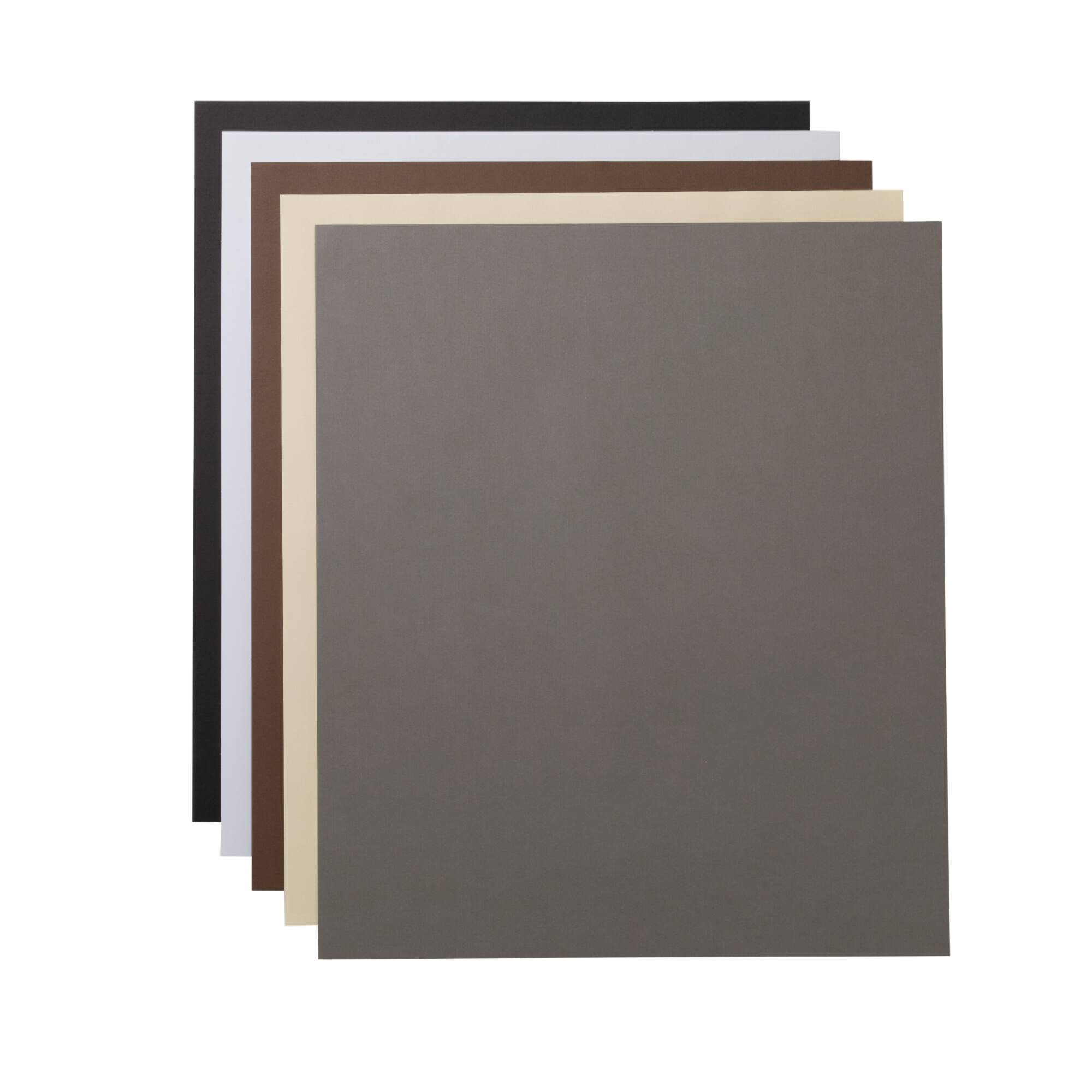 Cricut® Neutrals 24" x 28" Cardstock Sampler, 50 Sheets